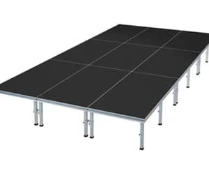 12FT by 24FT Portable Stage Rental