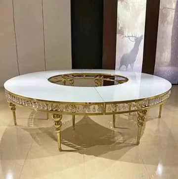 Full Moon Serpentine dining Table Rental